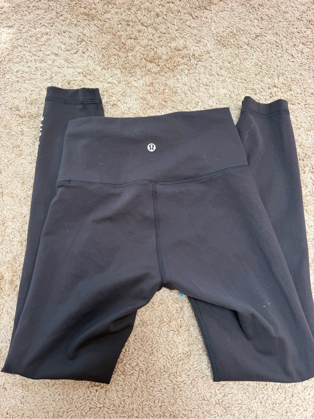 lululemon athletica Black High-Rise Girls' Leggings